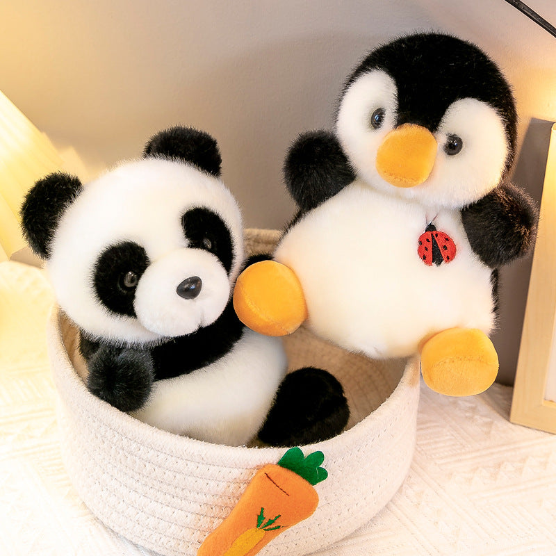 Super Soft Short Plush Animal Doll, 20cm Stuffed Toy, Soothing PP Cotton Plushie for Kids
