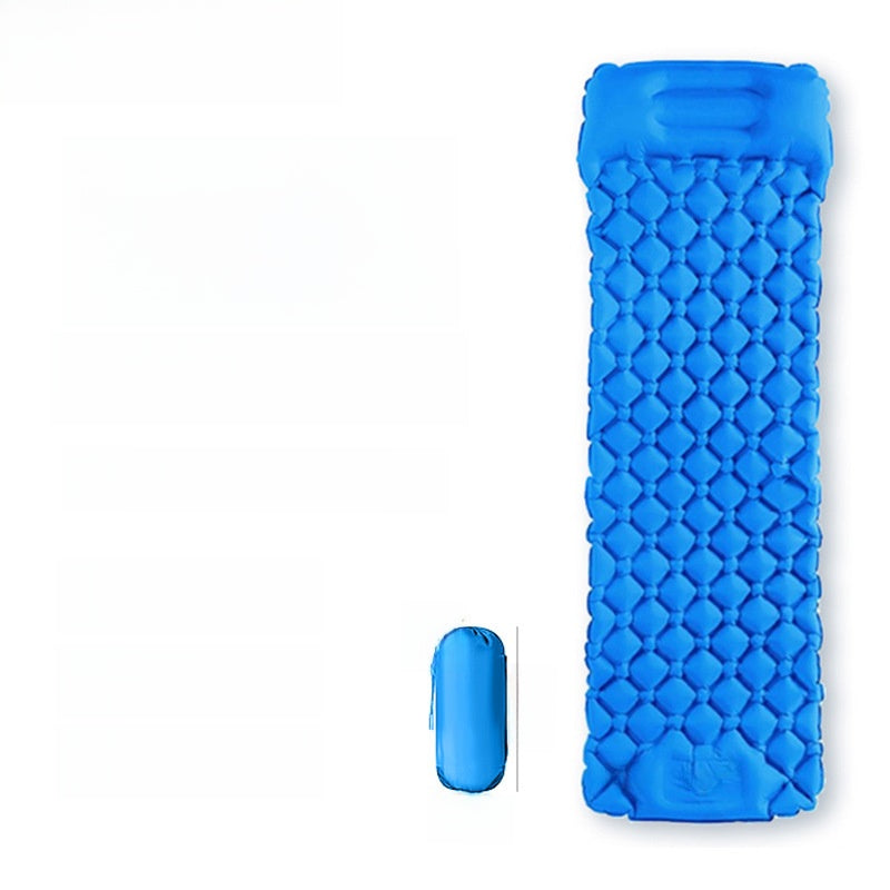 Ultra-Light Foot-Operated Automatic Inflatable Camping Mattress with Pillow teemdrop
