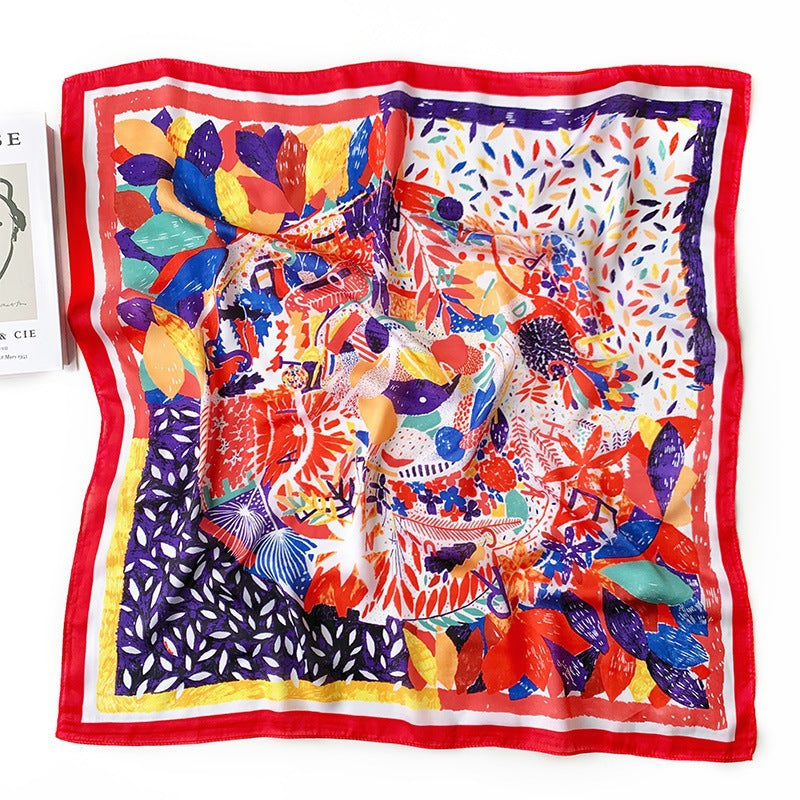 Fashion Print Versatile Neck Scarf