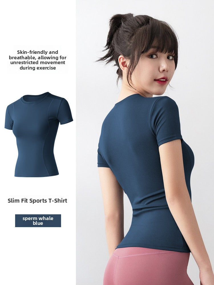Womens Quick-Dry Fitness T-Shirt