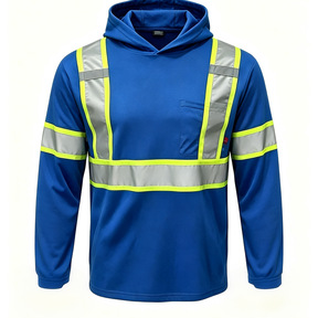 Unisex Quick-Dry Sun Protection Hooded Long Sleeve T-Shirt teemdrop