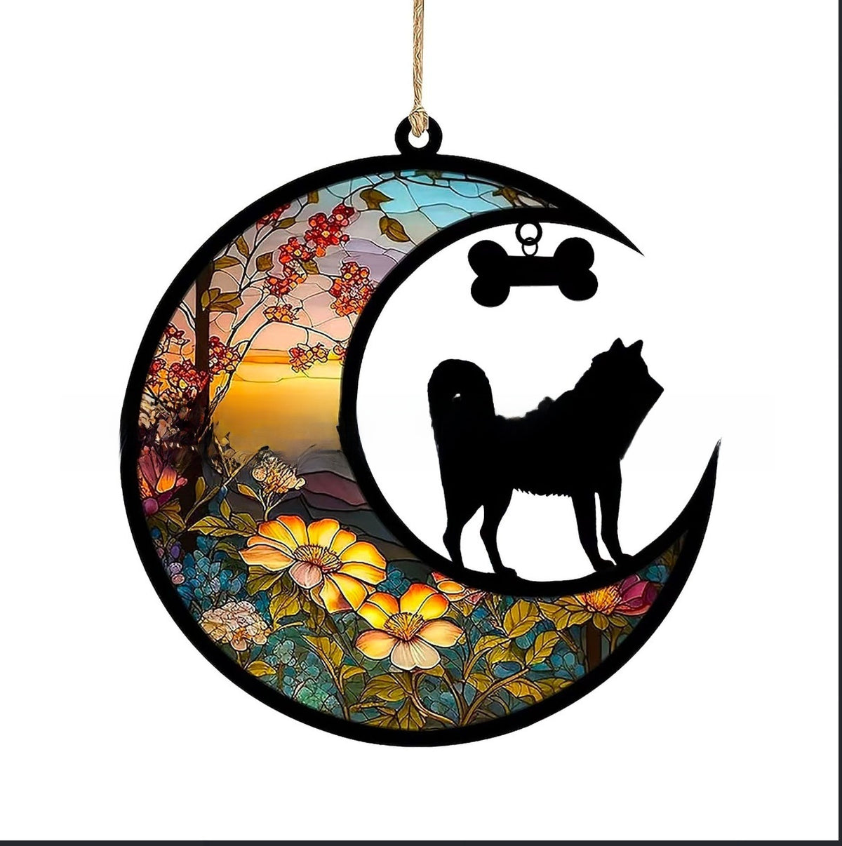 Dog Cat Window Hanging Ornament Personalized Gift
