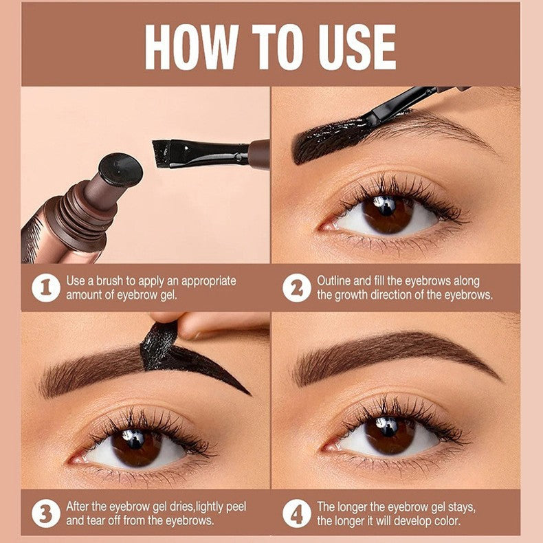 Waterproof Peel-Off Eyebrow Gel teemdrop