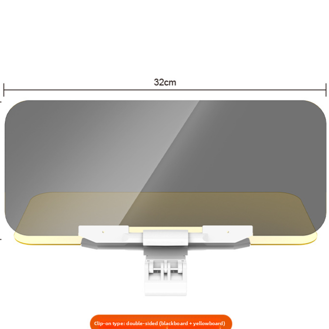 Day and night dual-purpose anti-glare glasses for cars