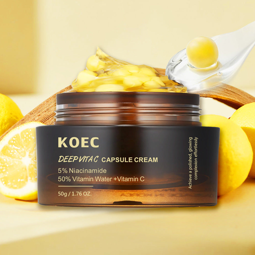 Vitamin C Capsule Filler Cream Moisturizing Facial Cream