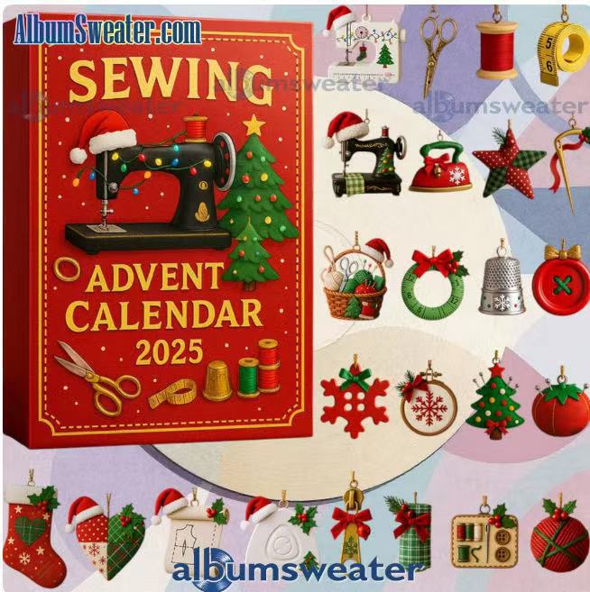 Acrylic Advent Calendar Blind Box Christmas Tree Ornament Pendant teemdrop