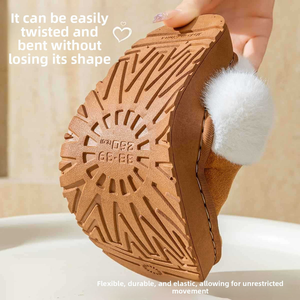 Cloud-like cotton slippers teemdrop