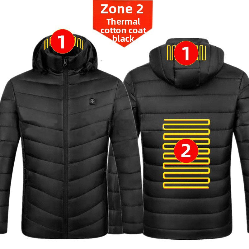Mens Electric Heating Cotton Jacket