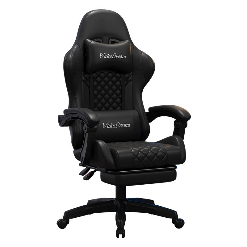 Ergonomic Gaming Chair with Footrest