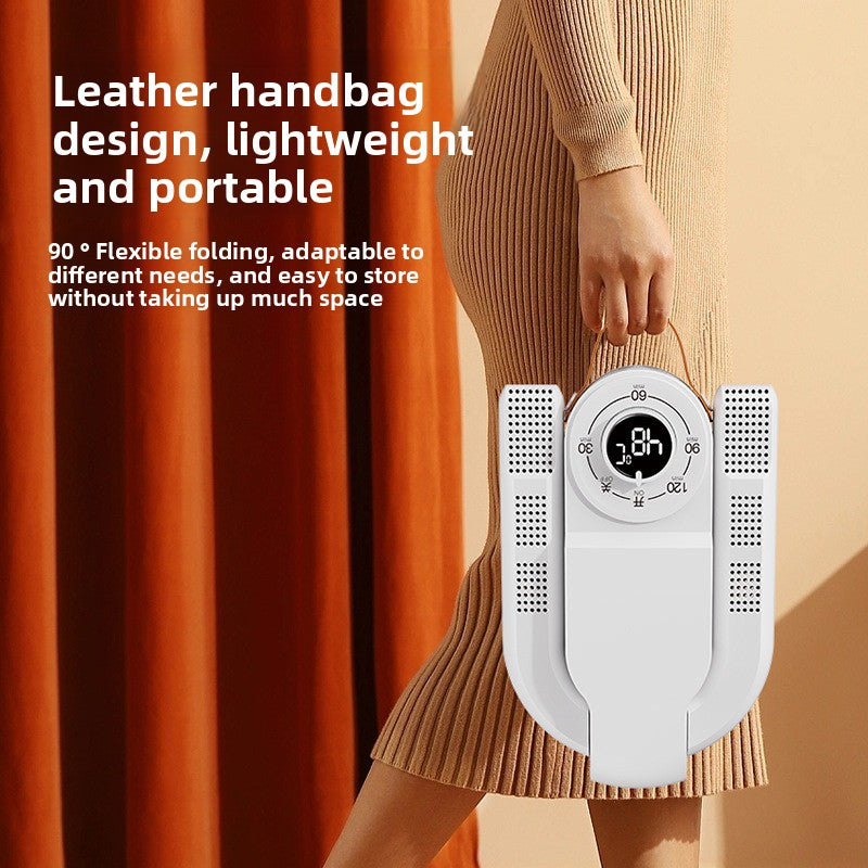 Foldable Smart Shoe Dryer with Deodorizing and Sterilizing Function teemdrop