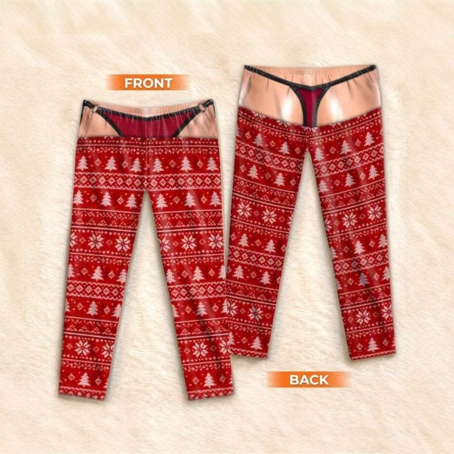 Christmas 3D Print Cotton Lounge Pants