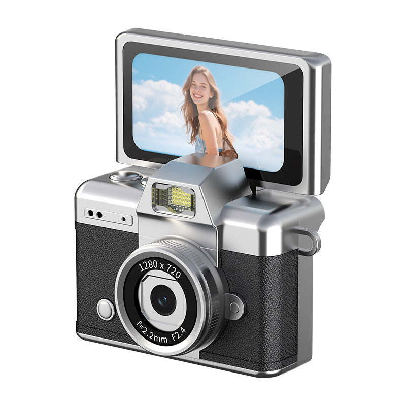 Retro Flip Screen Mini Digital Camera