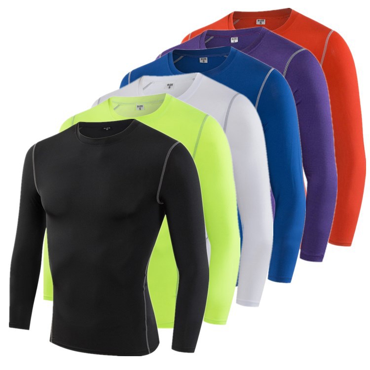 Fitness Long-Sleeved Moisture-Wicking Sports Shirt teemdrop