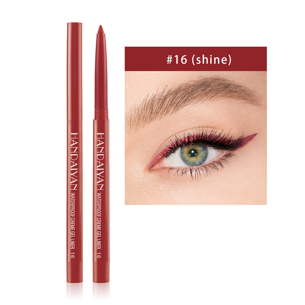 Colorful Waterproof Eyeliner Gel Pen teemdrop