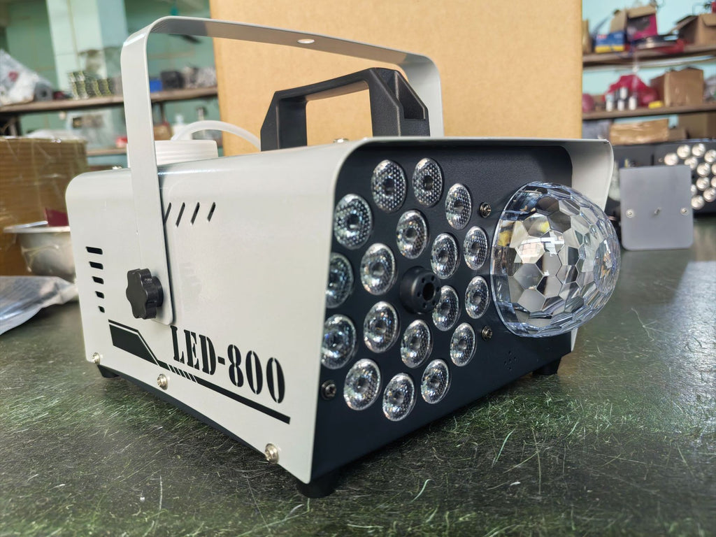 Remote control stage fog machine