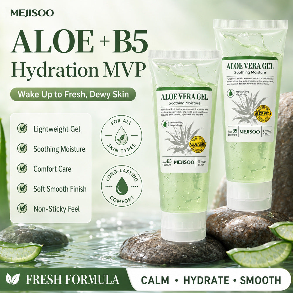 Hydrating and moisturizing gel non-sticky aloe gel teemdrop
