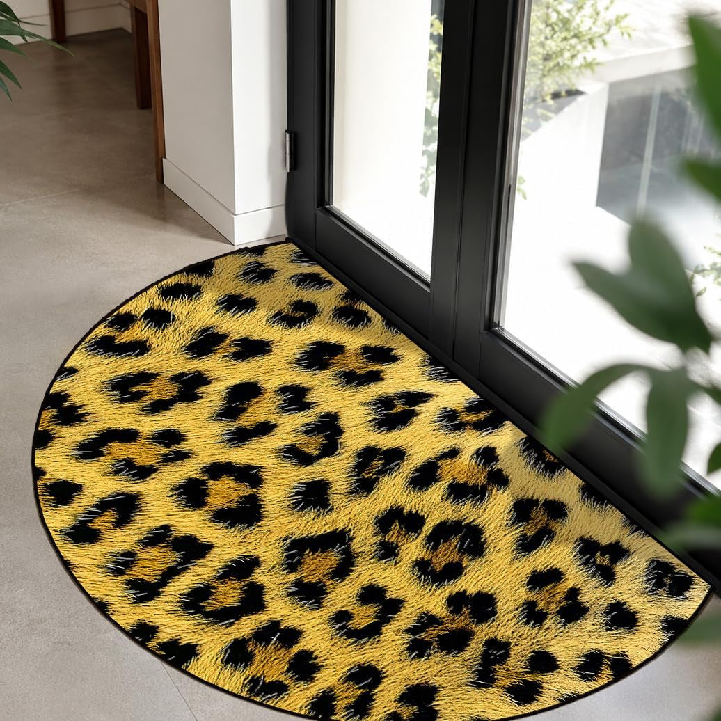 3D Vision Semi-Circular Floor Mat