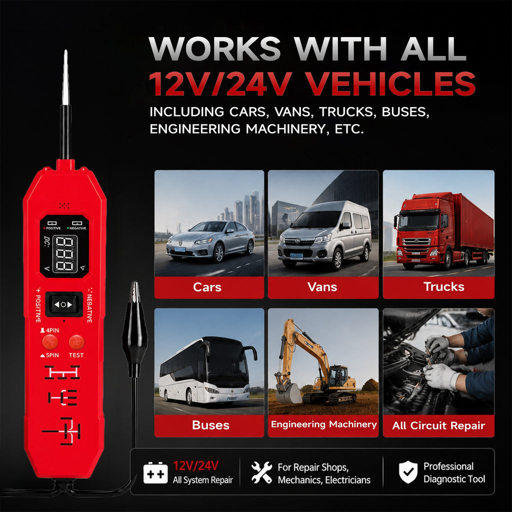 Automotive Relay Circuit Diagnostic Tester