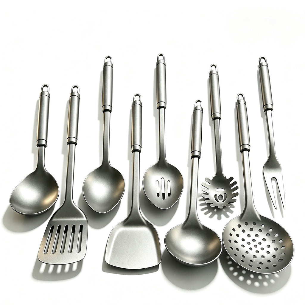 Pure Titanium Kitchen Utensil Set