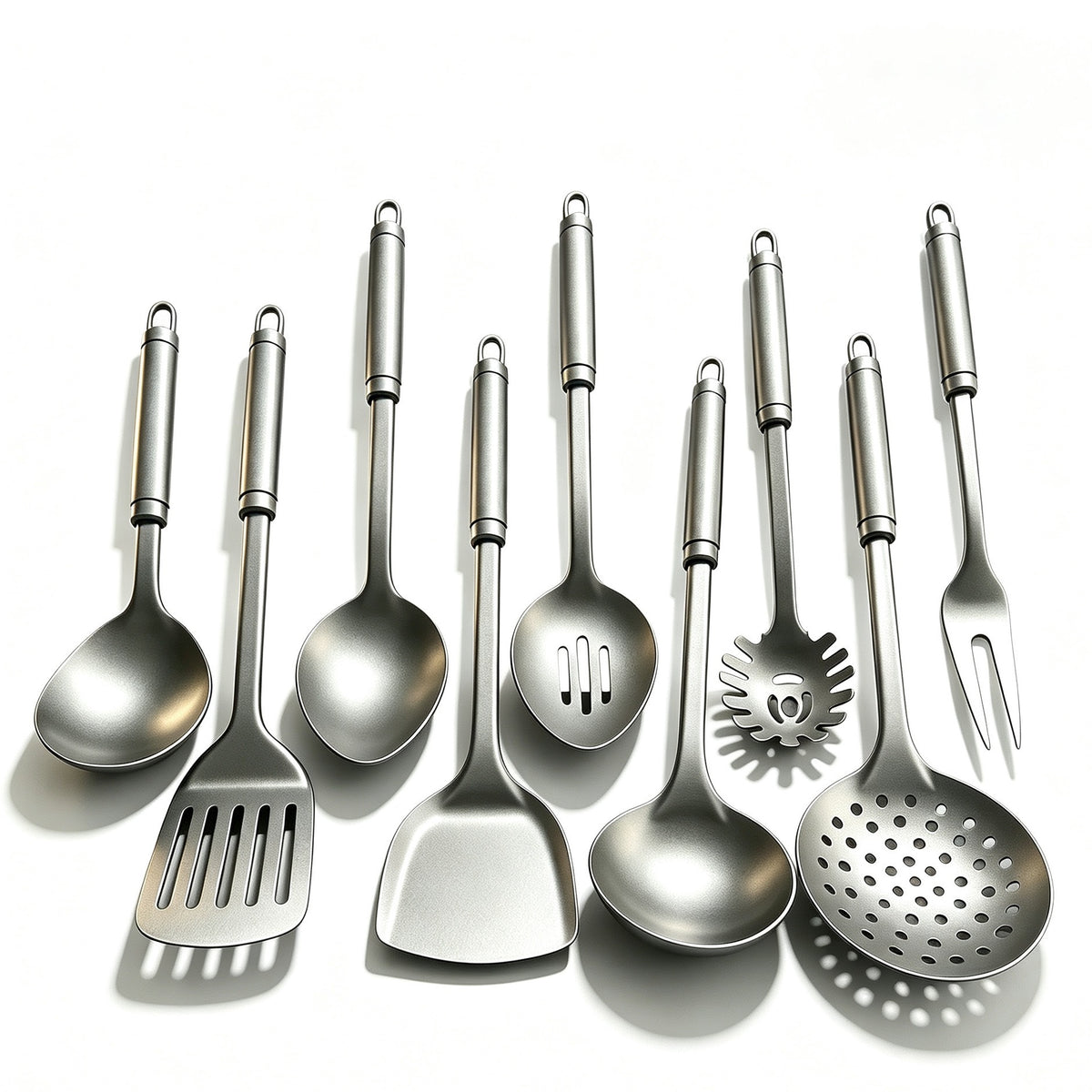 Pure Titanium Kitchen Utensil Set