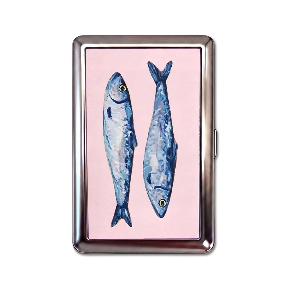 Vintage Style Zinc Alloy Multi-Functional Card and Cash Holder Box teemdrop