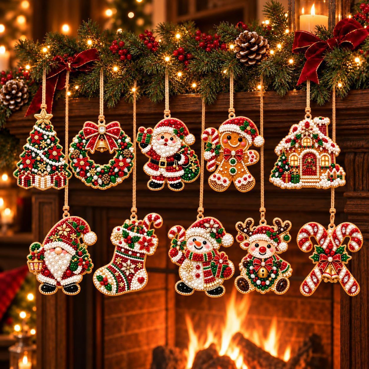 Christmas Wooden Decorations