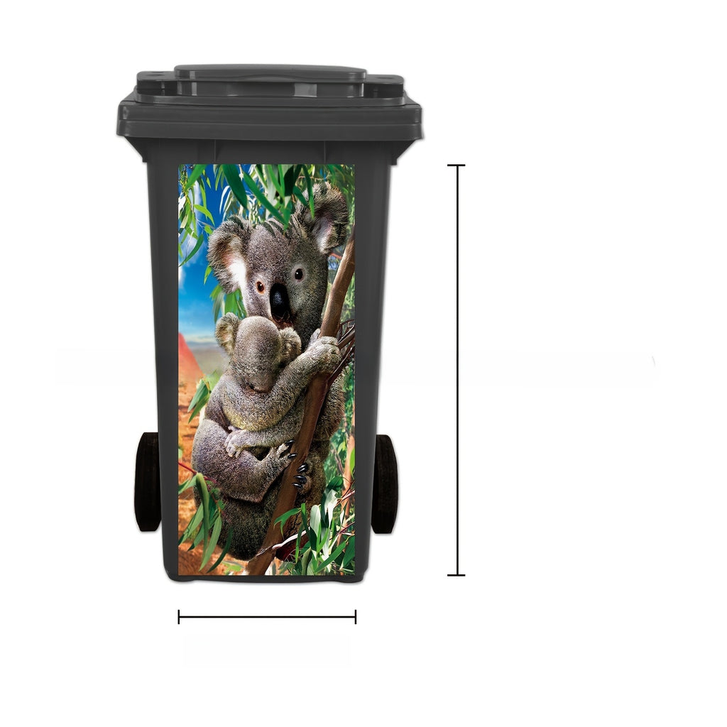 Self-Adhesive Waterproof Vinyl Trash Can Sticker teemdrop