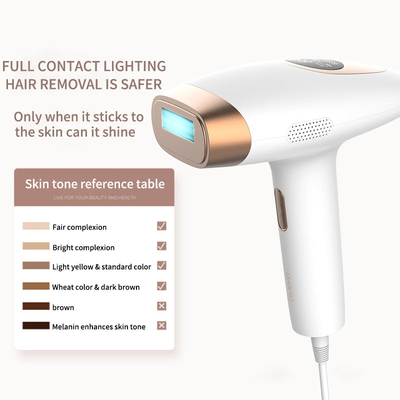 IPL Hair Removal Device with Ice Cooling Function for Women Men