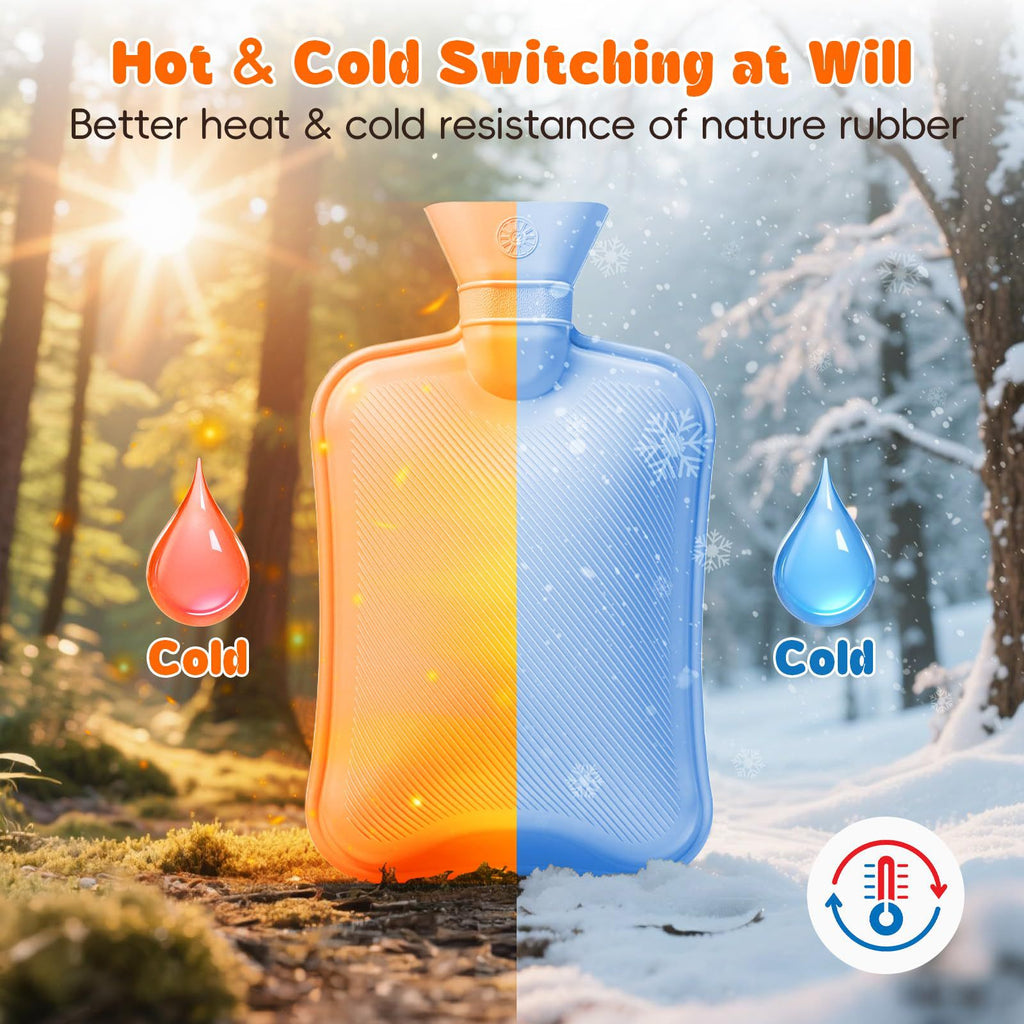 Winter water injection hot water bag teemdrop