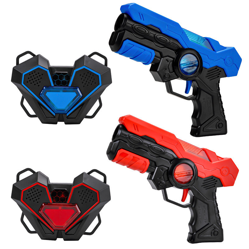 Children's toy gun electric induction laser laser battle