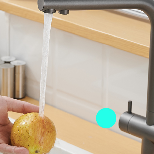 Kitchen three-in-one faucet teemdrop