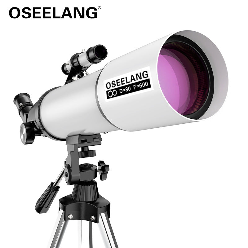 Astronomical Telescope with Star Finder for Beginners