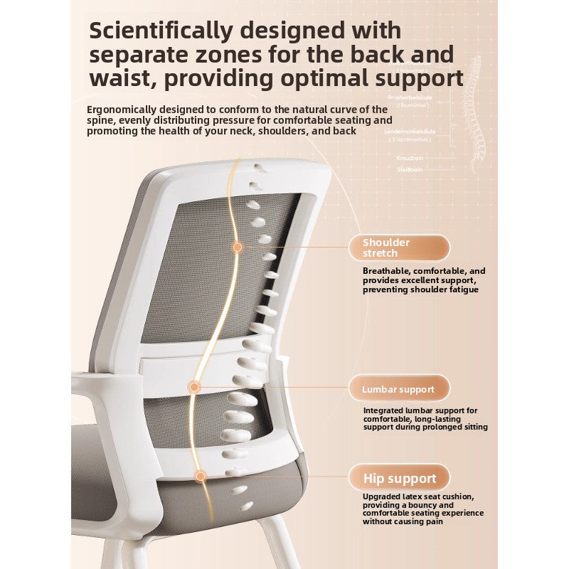 An ergonomic mesh office chair teemdrop
