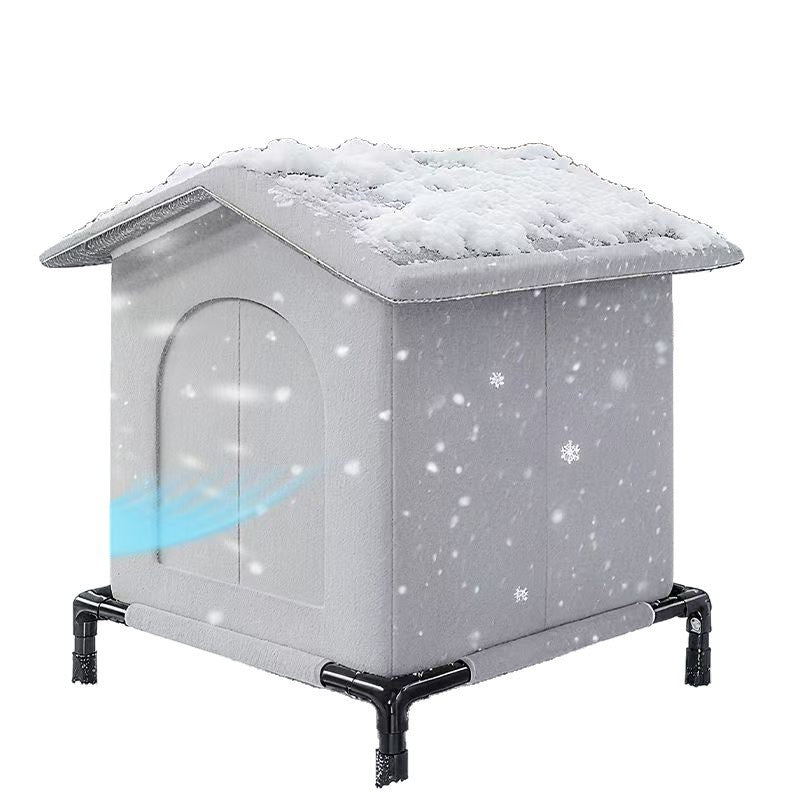 Outdoor cat shelter for stray cats teemdrop