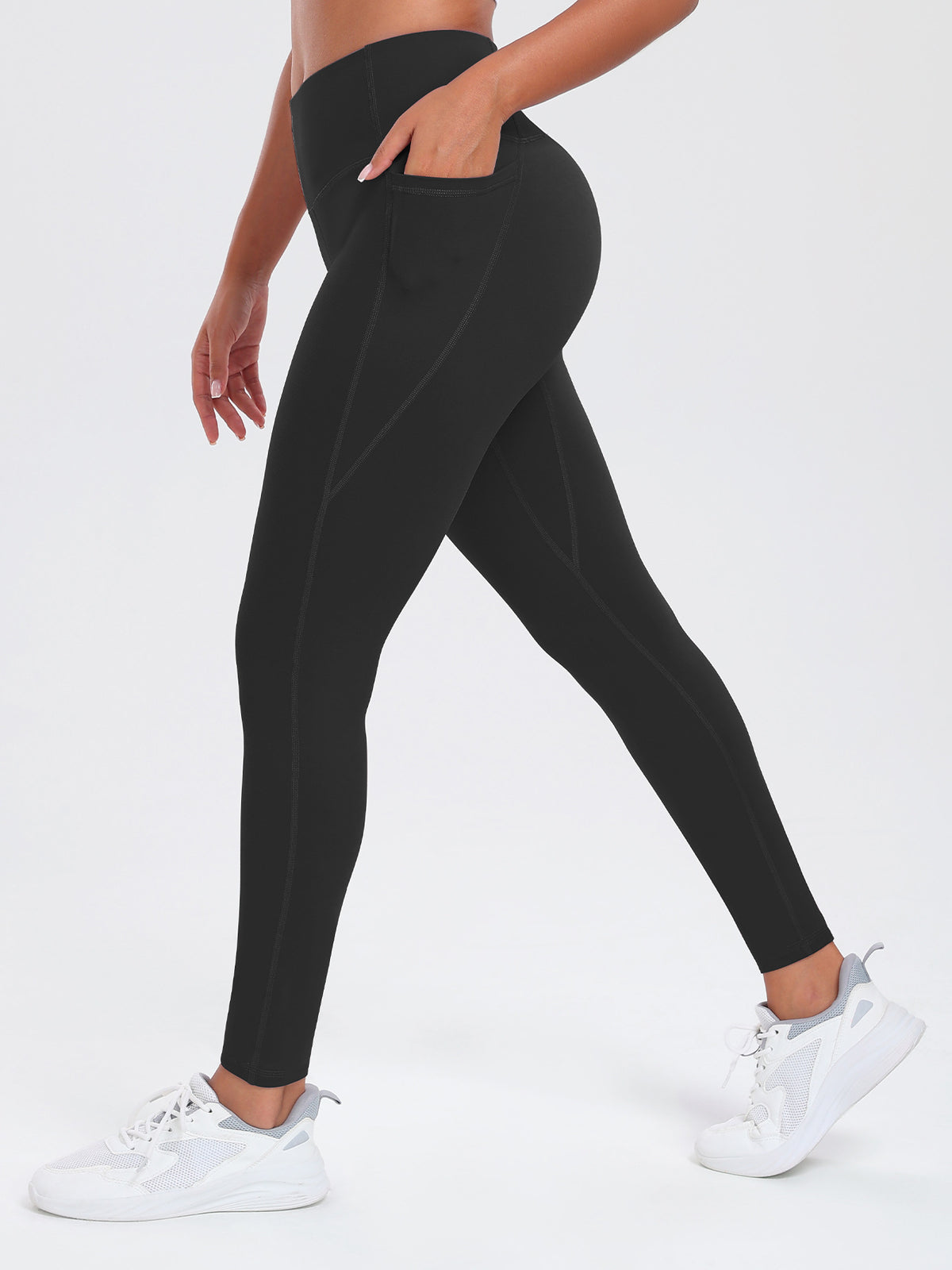 breathable high-waisted tummy-reducing sports fitness yoga pants teemdrop
