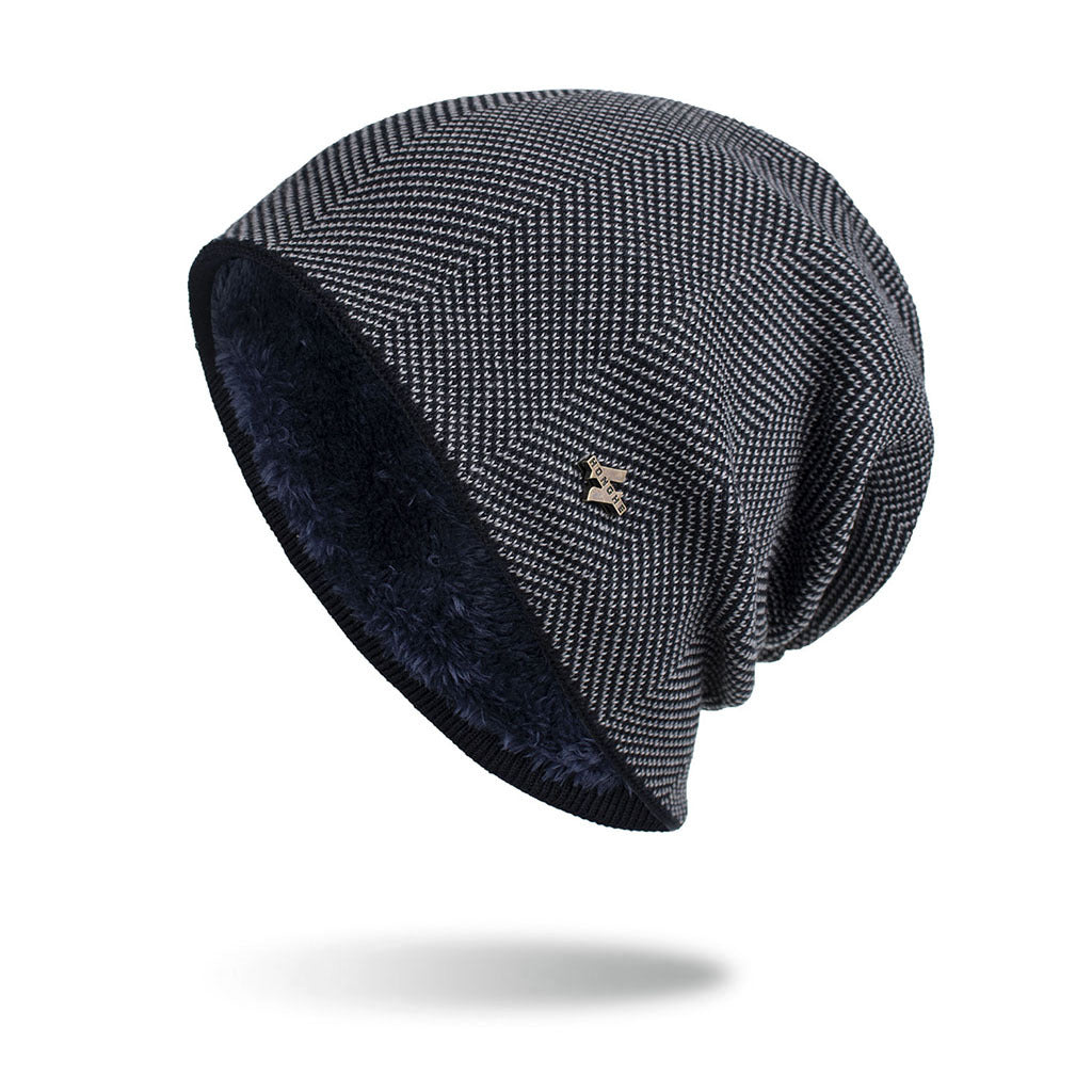 Fleece Lined Knitted Winter Hat
