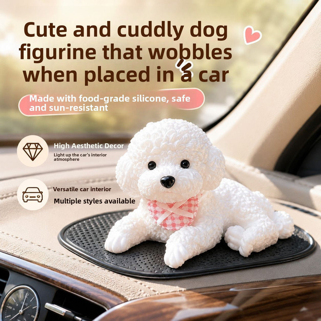 Cartoon Teddy Bear Silicone Anti-Slip Dashboard Ornament teemdrop