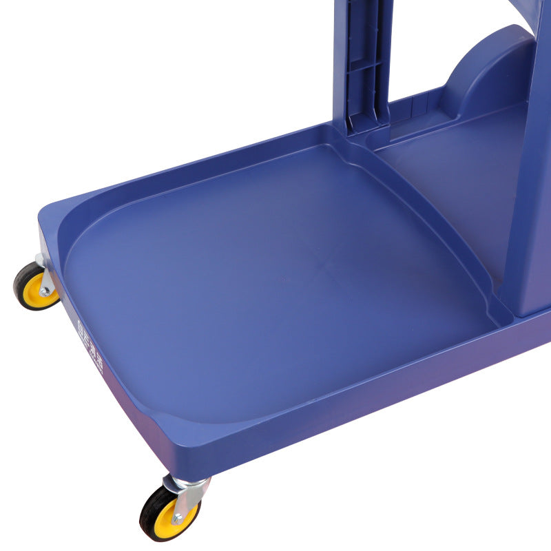 Cleaning car multi-function trolley