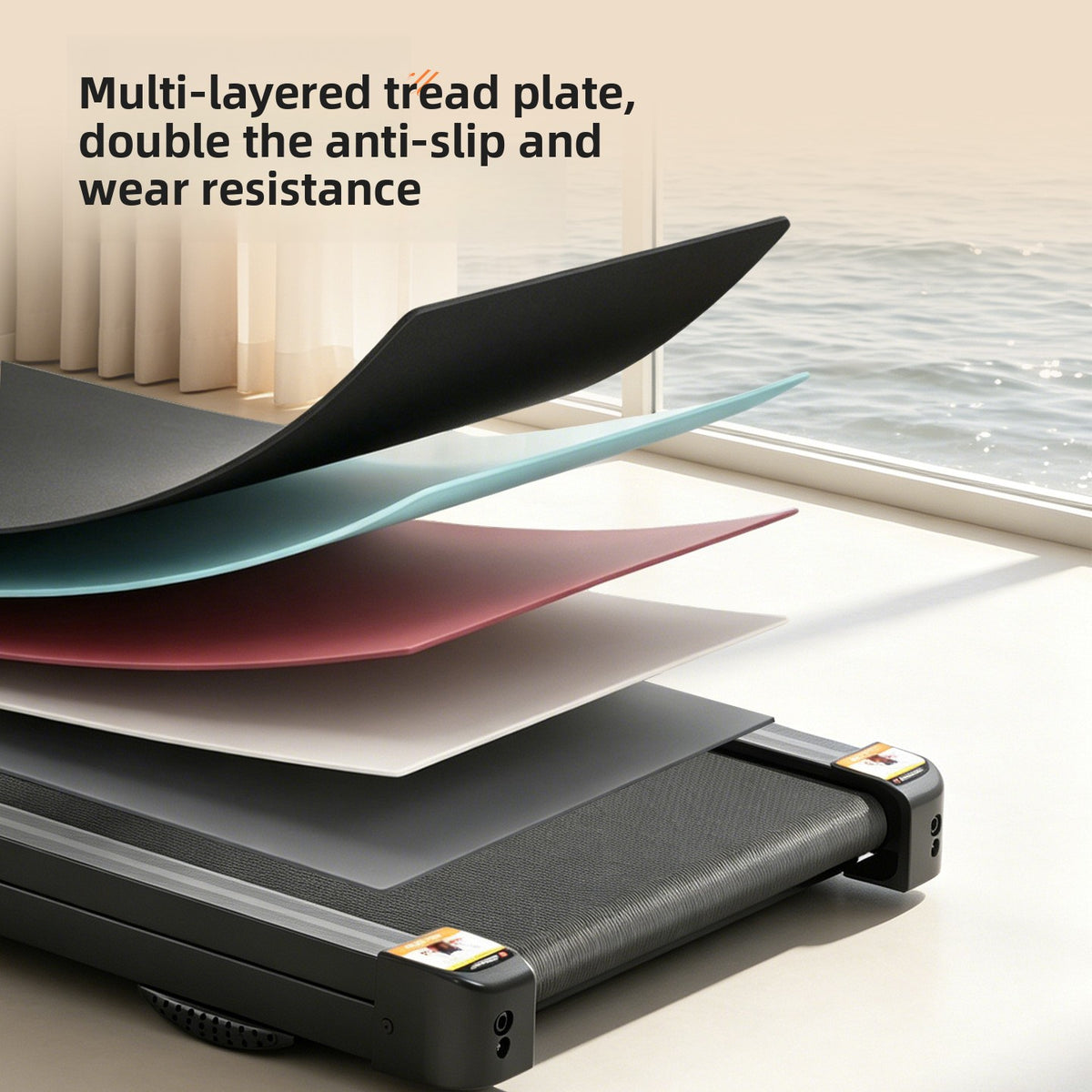 Flat Foldable Electric Treadmill