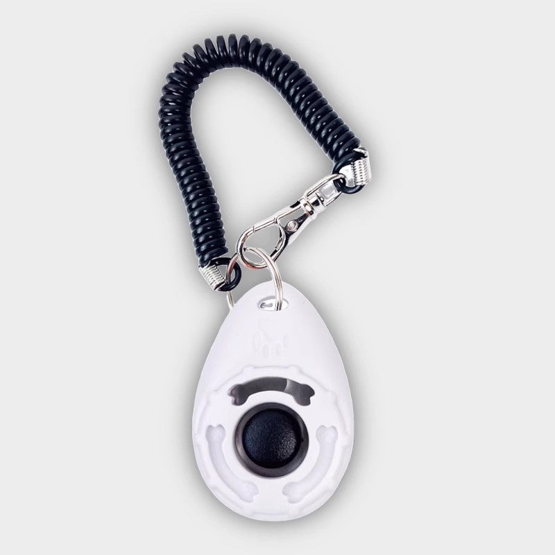 Pet Training Clicker with Wristband and Keychain teemdrop