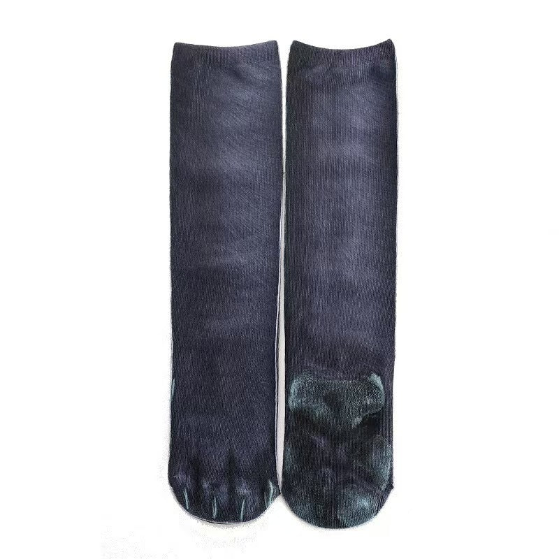 Animal Paw Print Novelty Socks