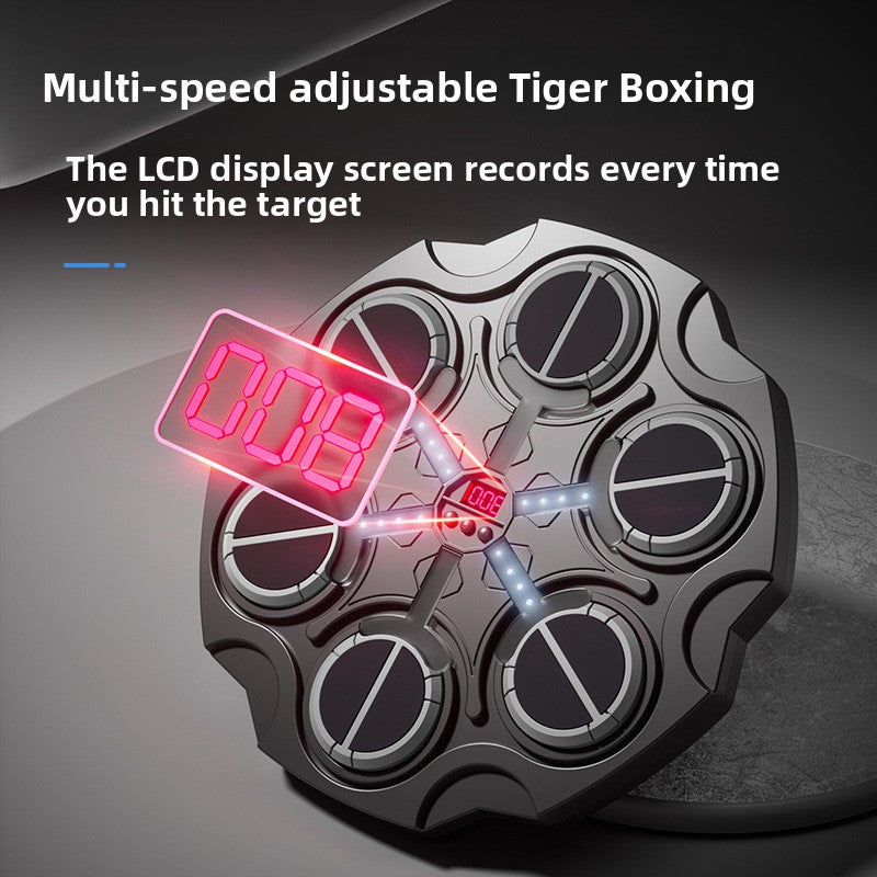 Bluetooth Smart Music Boxing Target Wall Mounted Punching Machine teemdrop
