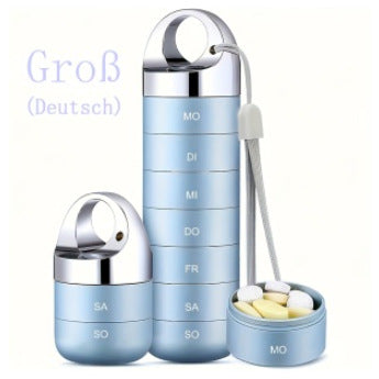 Waterproof Aluminum Alloy Medicine Organizer