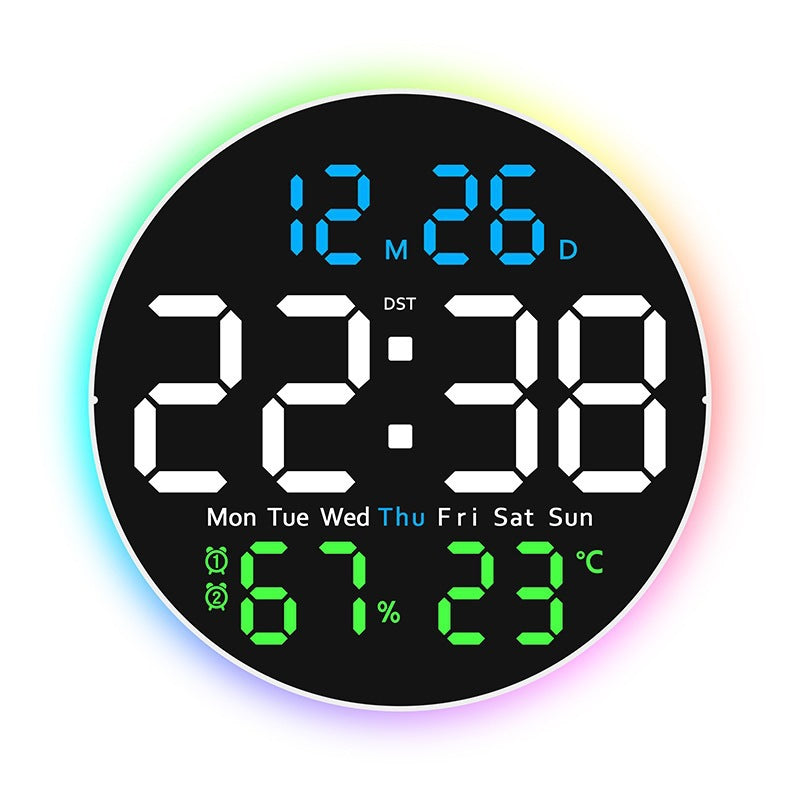 LED Digital Wall Clock teemdrop