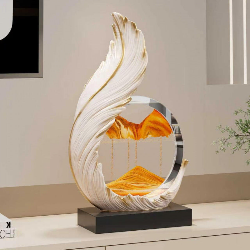Resin phoenix figurine teemdrop