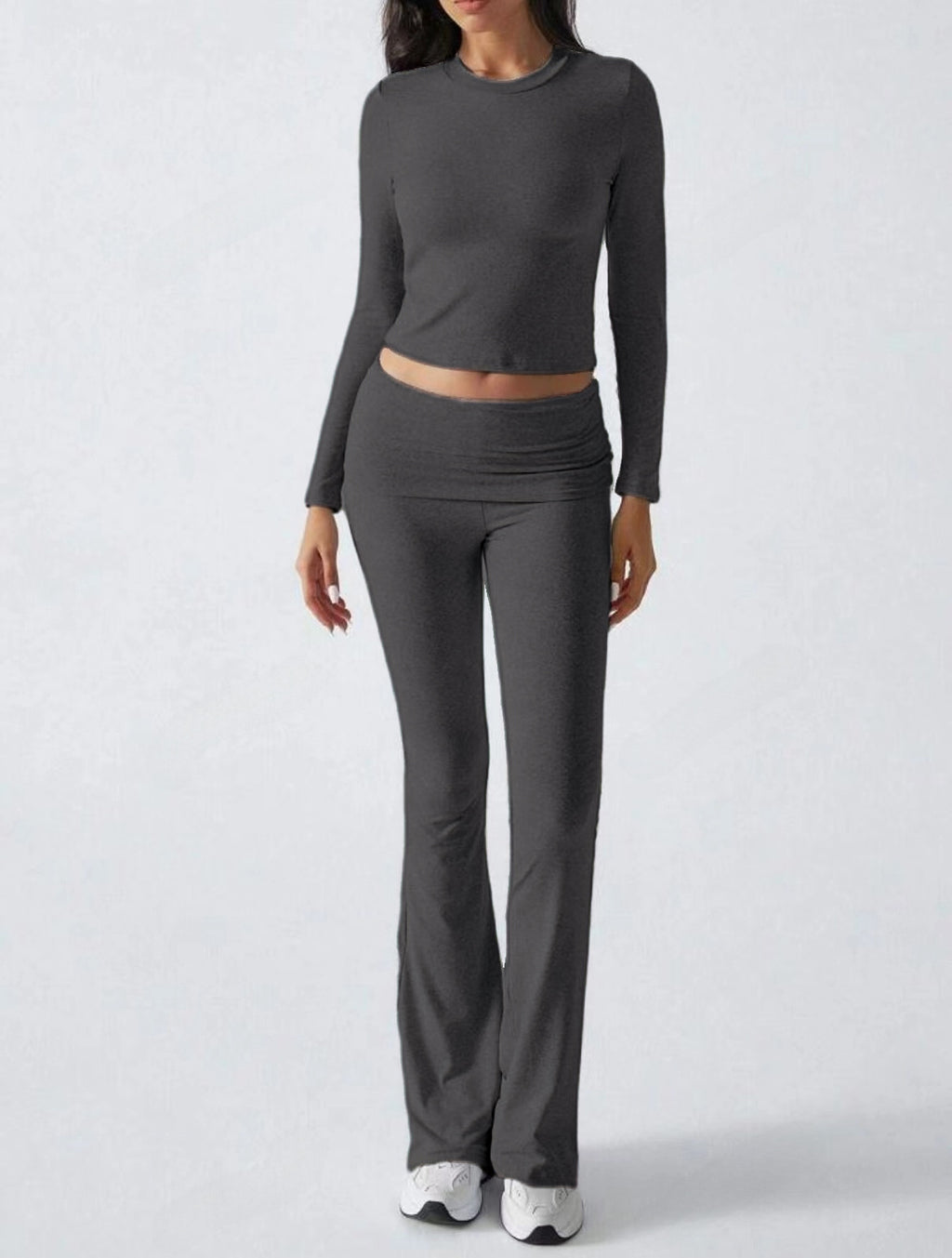 Slim-Fit Short-Sleeve Trousers