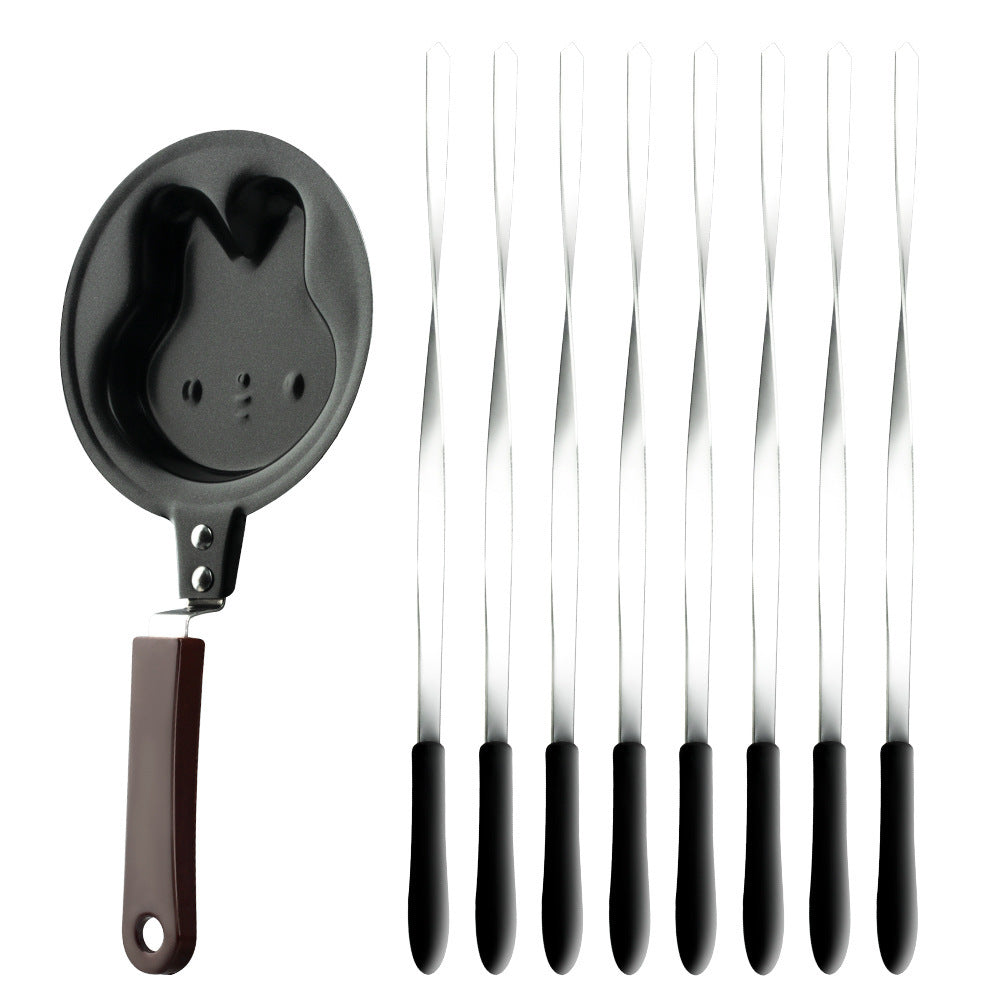Multifunctional Smoke-Free Charcoal Barbecue Grill