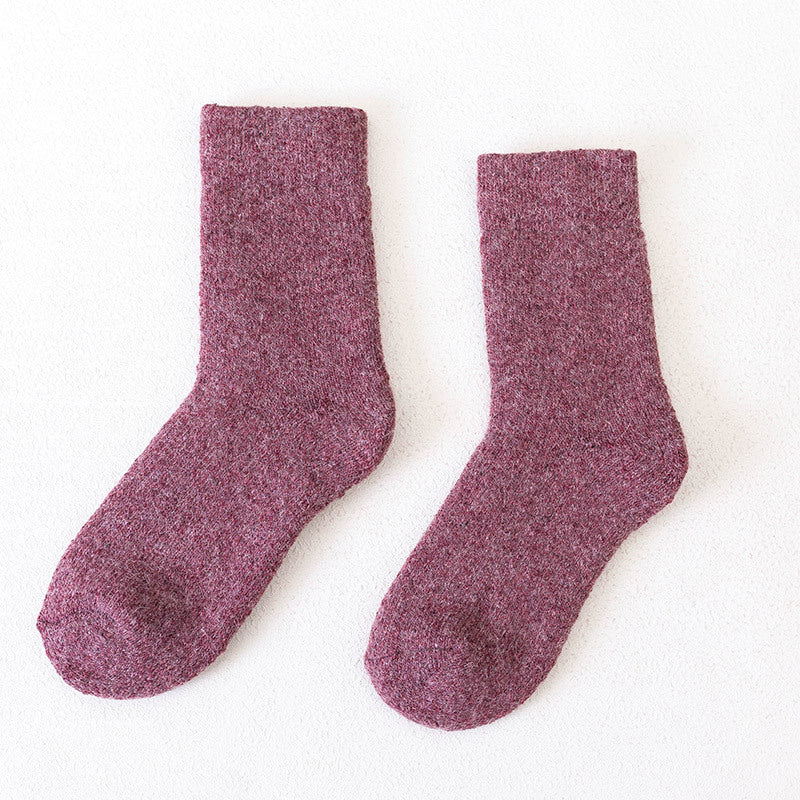 Men's and Women's Wool Blend Warmth-Keeping Winter Socks teemdrop