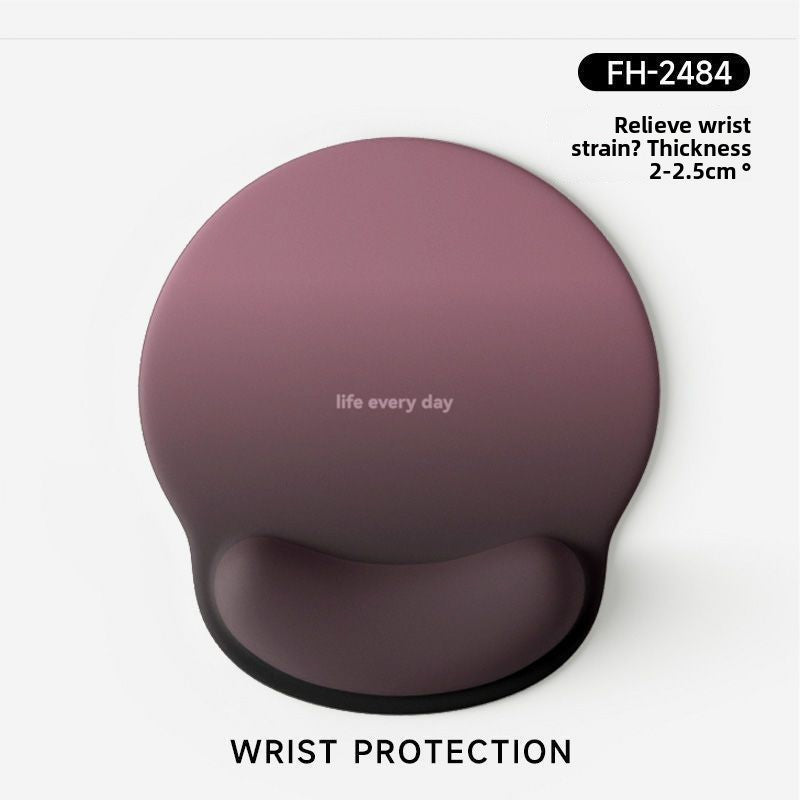 Gradient Wrist Support Mouse Pad Office Desk Mat