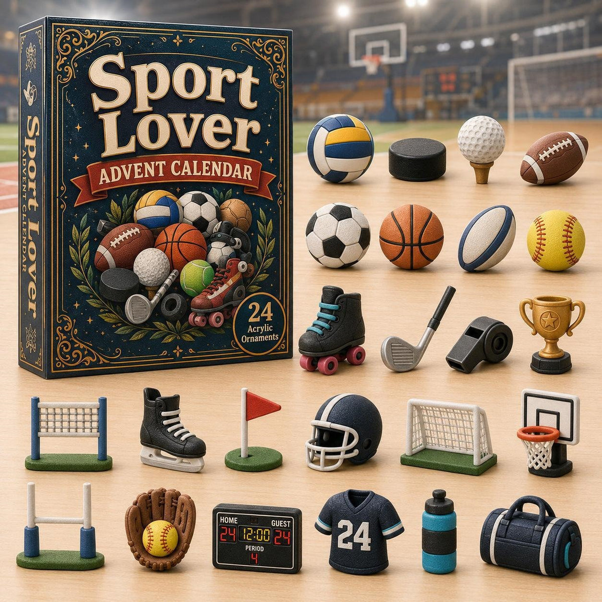 Sports Advent Calendar Blind Box Collection